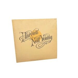Neil Young Harvest Vinyl LP 1972 Reprise MS 2032 Gatefold Lyric Insert Folk Rock